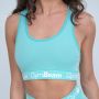 Спортски грудњак Simple Turquoise - GymBeam