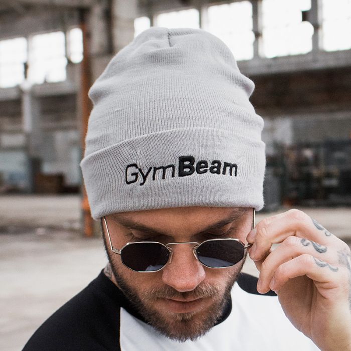 Зимска капа Beanie Grey - GymBeam