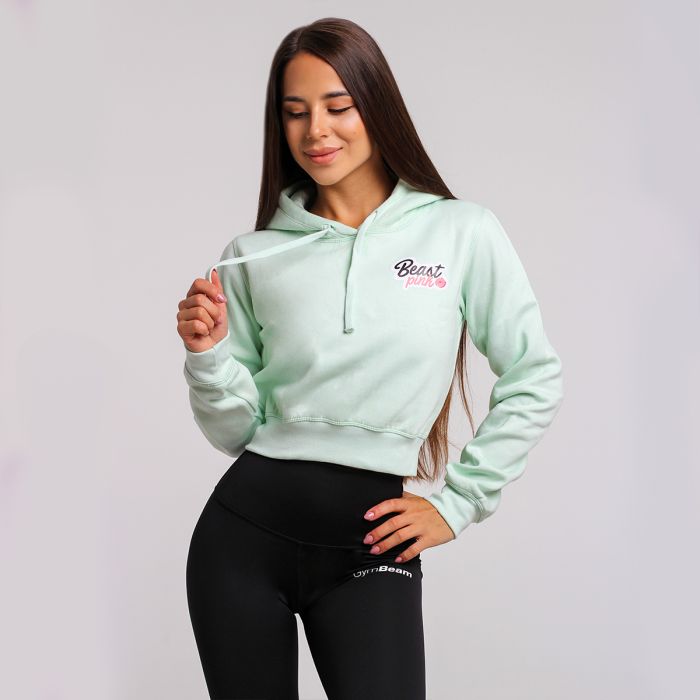 Женскa дуксeрица Crop Mint - BeastPink