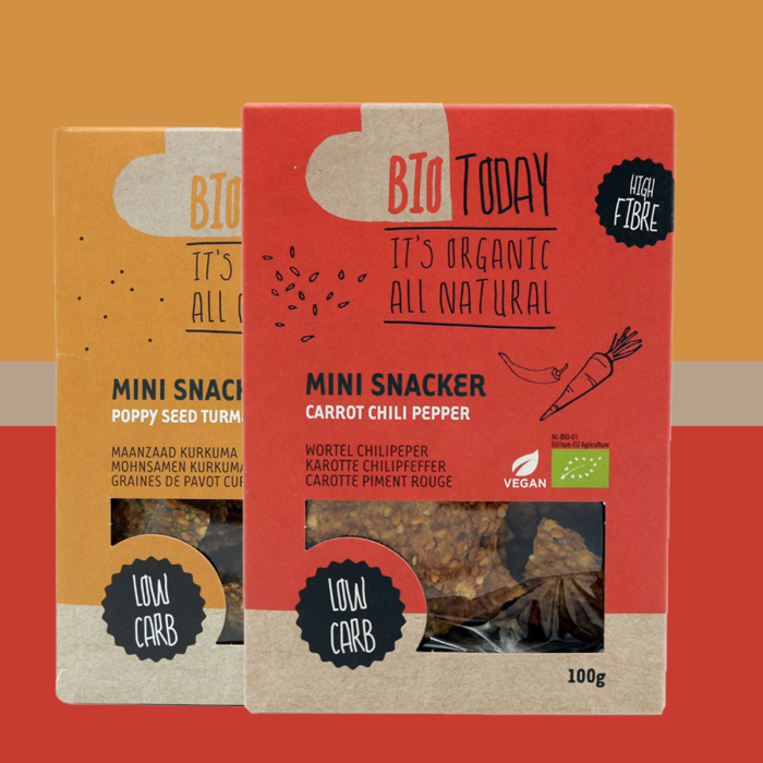 БИО Крекери Mini Snacker - BioToday