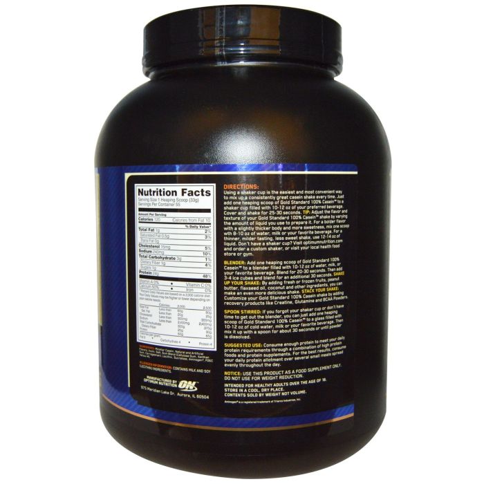 100% Casein - Optimum Nutrition