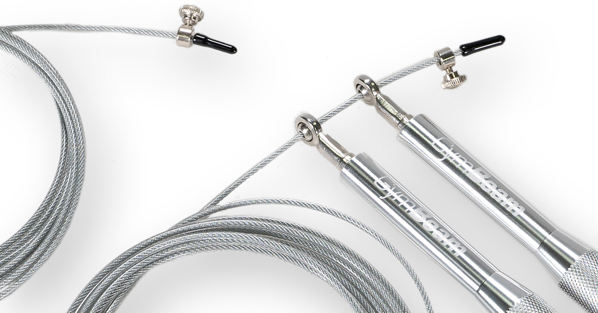 Вијача Metal Jumping Rope Silver  -  GymBeam